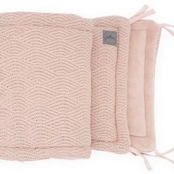 Linen Jollein Cot Bumper River Knit 35 X 180cm