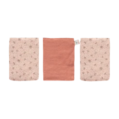 Bébéjou Bath & Changing Muslin Washcloth 3pck