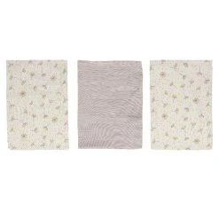 Bébéjou Bath & Changing Muslin Washcloth 3pck