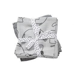 Done By Deer Burp Cloth 70x70cm Contour 3 Pack Bibs & Burp Cloths