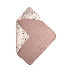 Done By Deer Bath & Changing Hooded Towel Sea Friends