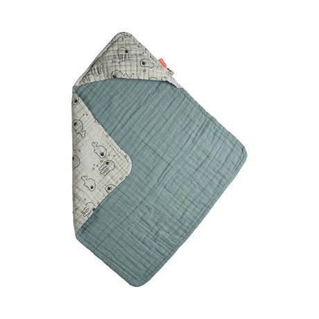 Done By Deer Bath & Changing Hooded Towel Sea Friends 6 Done By Deer Bath & Changing Hooded Towel Sea Friends