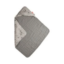 Done By Deer Bath & Changing Hooded Towel Sea Friends