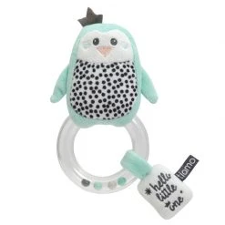Tiamo Ring Rattle 'Hello Little One' Pacifiers & Teethers