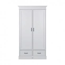 Kidsmill Baby Furniture La Première II Wardrobe White 2 Doors /2 Drawers