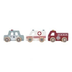 Little Dutch LD Emergency Car Set Toys