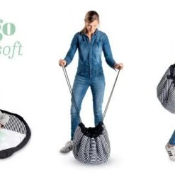 Linen Play & Go Playmat Soft