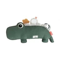 Done By Deer Linen Tummy Time Activity Toy Croco