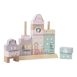 Little Dutch LD Toy Building Blocks Houses Little Adventure Toys
