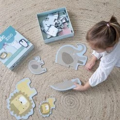 Little Dutch Toys LD Animal Zoo Puzzle - 6 Pcs