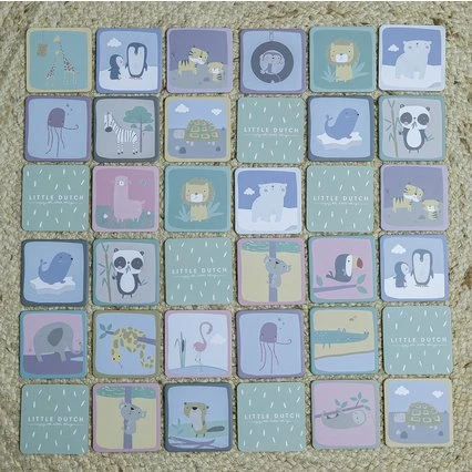 Little Dutch Toys LD Memo Game Animals 4 Little Dutch Toys LD Memo Game Animals
