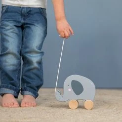 Little Dutch LD Wooden Pull Along Animal Toys