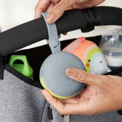 Skip Hop Pacifiers & Teethers Grab & Go Silicone Pacifier Holder - Grey 11 Skip Hop Pacifiers & Teethers Grab & Go Silicone Pacifier Holder - Grey