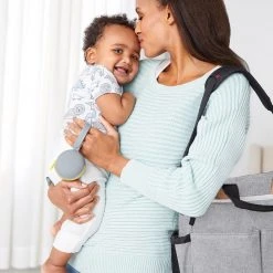 Skip Hop Pacifiers & Teethers Grab & Go Silicone Pacifier Holder - Grey 12 Skip Hop Pacifiers & Teethers Grab & Go Silicone Pacifier Holder - Grey