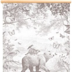 Little And Pure Productions Décor Poster Pimpelmees Forest Animals