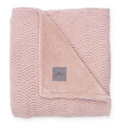 Jollein Blanket 100x150cm River Knit Coral Fleece