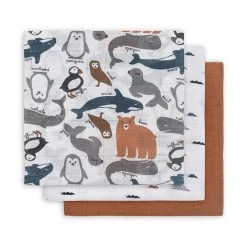 Jollein Linen Muslin 3 Pack 70 X70 Cm 12 Jollein Linen Muslin 3 Pack 70 X70 Cm