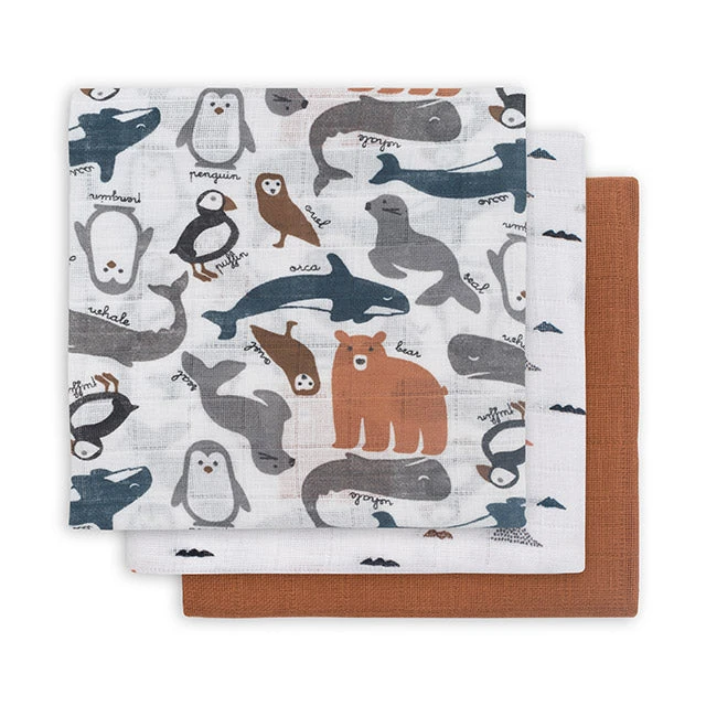 Jollein Linen Muslin 3 Pack 70 X70 Cm 6 Jollein Linen Muslin 3 Pack 70 X70 Cm