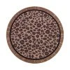 Tapis Petit Rug Leopard Round 120 X120 Cm Décor