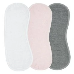 Meyco Basic Terry Burp Cloths 3pcs Bibs & Burp Cloths