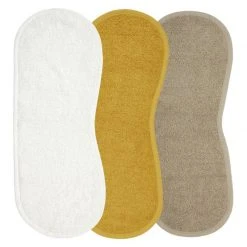 Meyco Basic Terry Burp Cloths 3pcs Bibs & Burp Cloths