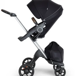 Stokke Xplory 2018 V6 Stroller Silver Chassis From