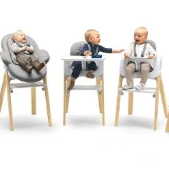 Stokke Steps Chair White Seat Highchairs