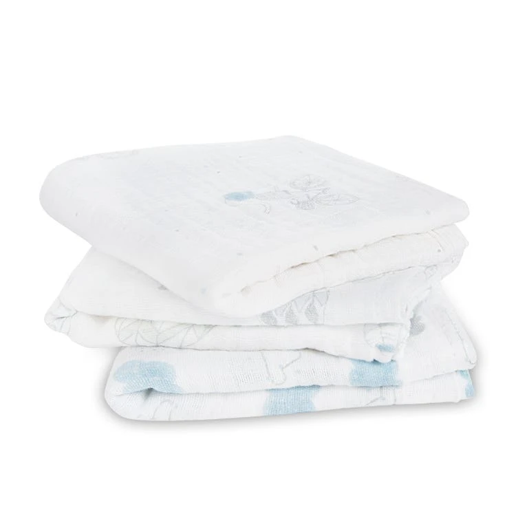 Linen Aden & Anais 3 Pack Musy Muslin Squares 4 Linen Aden & Anais 3 Pack Musy Muslin Squares