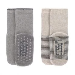 Lässig Anti Slip Socks 2 Pair Linen