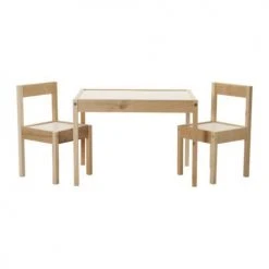 Ikea Kiddie Set Table & Chairs Latt Junior Furniture