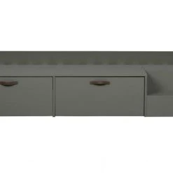 De Eekhoorn Stage Bed + Drawers 80x 200cm Pine Soap