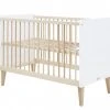 Bopita Indy Cot 120x 60 White/ Natural Baby Furniture 1 Bopita Indy Cot 120x 60 White/ Natural Baby Furniture