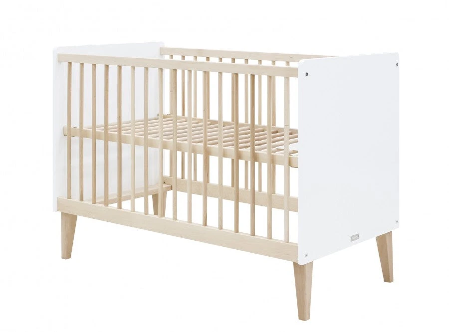 Bopita Indy Cot 120x 60 White/ Natural Baby Furniture 3 Bopita Indy Cot 120x 60 White/ Natural Baby Furniture