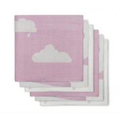 Jollein Swaddle 6 Pack Bibs & Burp Cloths