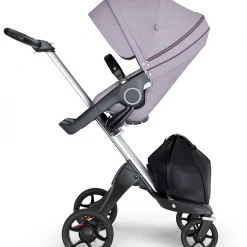 Stokke Xplory 2018 V6 Stroller Silver Chassis From