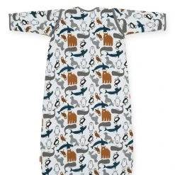Jollein Sleeping Bag With Detachable Sleeves 70cm Linen