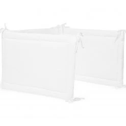 Jollein Cot Bumper White 180 X40 Cm White