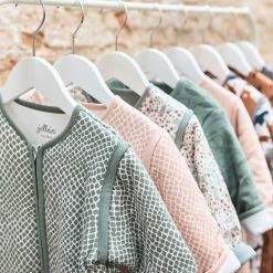 Jollein Linen Sleeping Bag With Detachable Sleeves 90cm