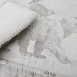 Jollein Playpen Mat 75x95cm - Forest Animals Linen