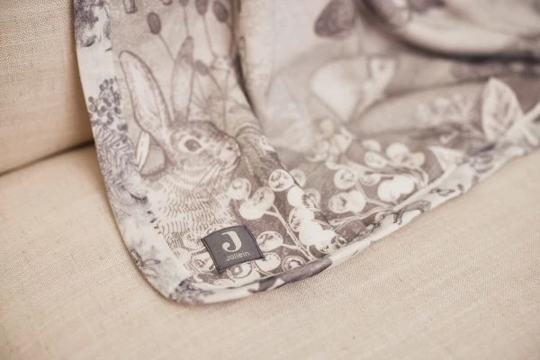 Jollein Jersey Blanket 75x100cm Forest Animals Linen 9 Jollein Jersey Blanket 75x100cm Forest Animals Linen