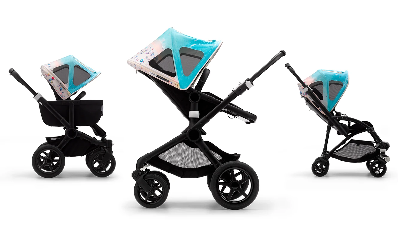Bugaboo Fox2 Canopy Gray Malin Prams & Strollers 4 Bugaboo Fox2 Canopy Gray Malin Prams & Strollers