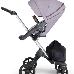 Stokke Xplory 2018 V6 Stroller Silver Chassis From