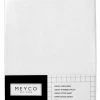 Meyco Fitted Sheet White 140x70cm Linen 2 Meyco Fitted Sheet White 140x70cm Linen