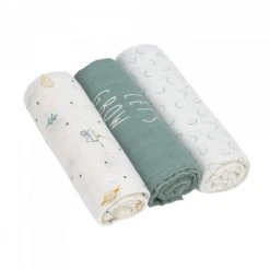 Lässig Heavenly Soft Swaddle Large 3 Pack