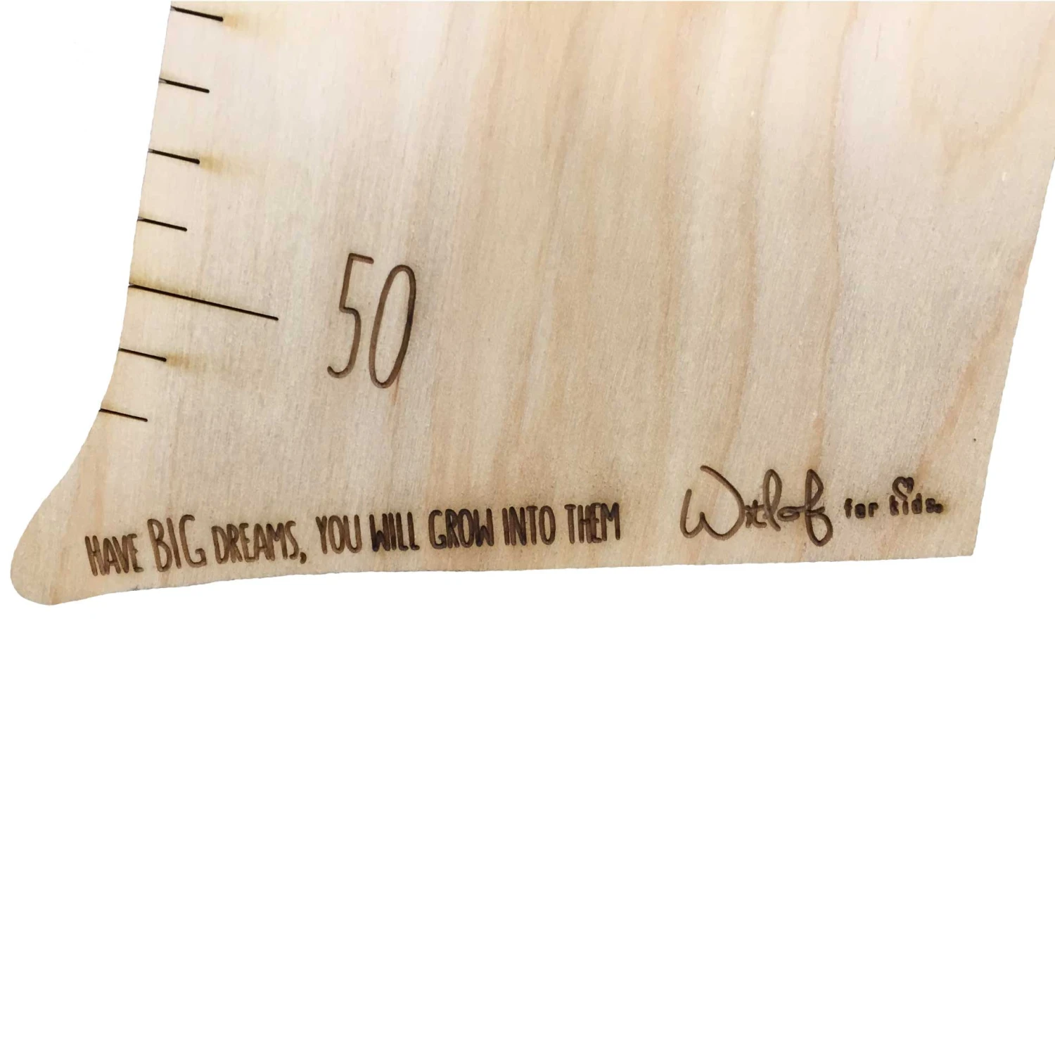 Witlof For Kids Grow Chart Wood Tree 'Have Big Dreams' Junior Furniture 7 Witlof For Kids Grow Chart Wood Tree 'Have Big Dreams' Junior Furniture