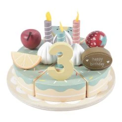 Little Dutch LD Wooden Birthday Cake XL Toys