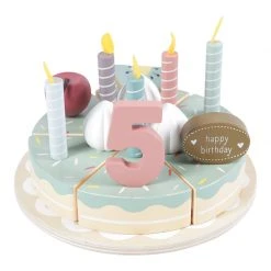 Little Dutch LD Wooden Birthday Cake XL Toys