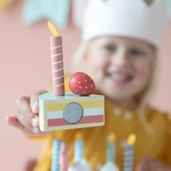 Little Dutch LD Wooden Birthday Cake XL Toys
