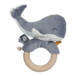 Little Dutch LD Ring Rattle Whale Toys