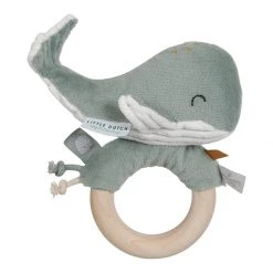 Little Dutch LD Ring Rattle Whale Toys